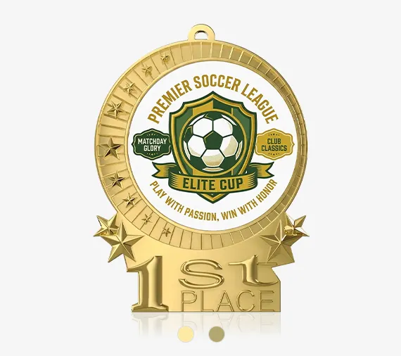 1st Place Super Cup Gold Medal 1st Place Super Cup Gold Medal