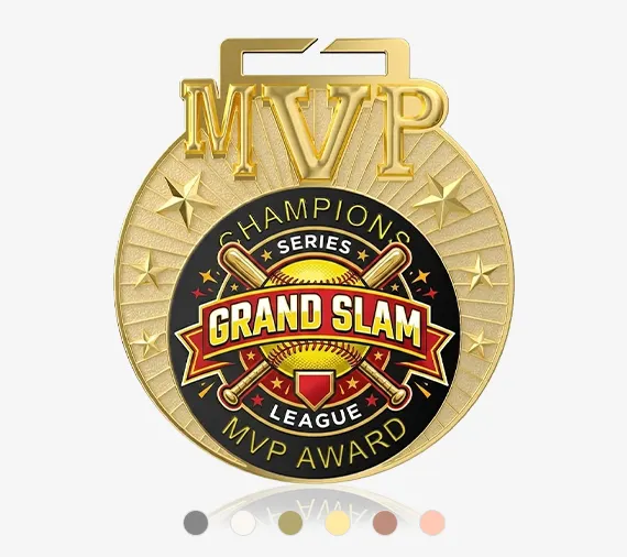 Custom MVP Champion Medal Custom MVP Champion Medal