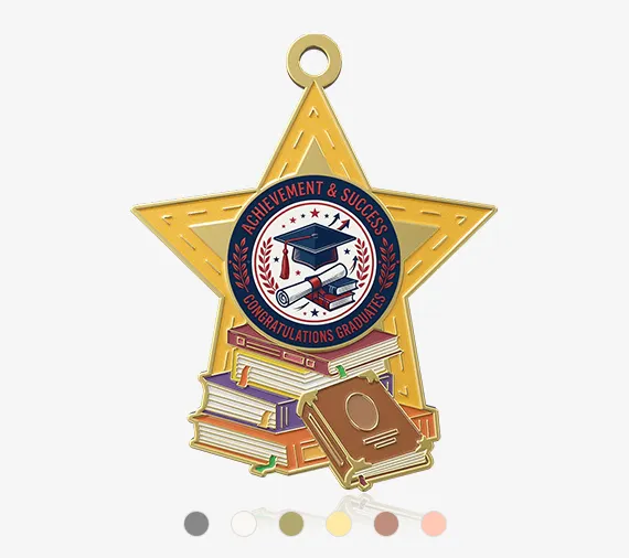 Star Book Rush Medal Star Book Rush Medal