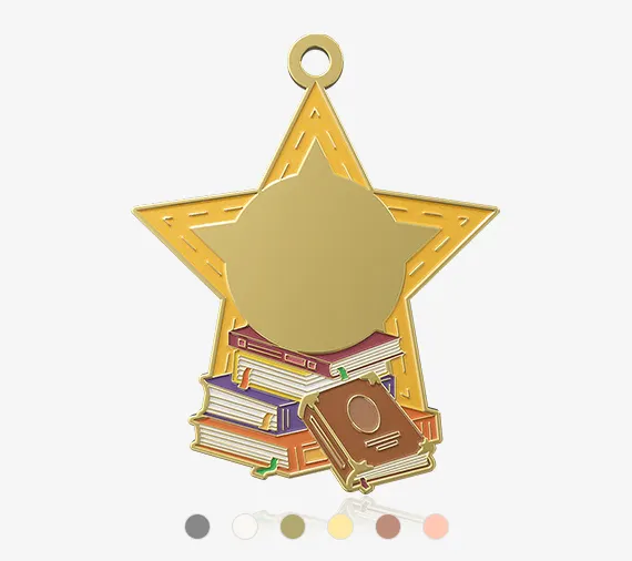 Star Book Rush Medal Star Book Rush Medal