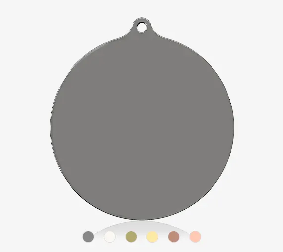 Custom UV-Printed Round Medals Custom UV-Printed Round Medals