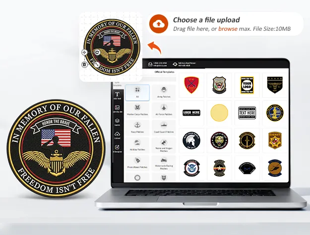 Flexible Design System for Custom Patches