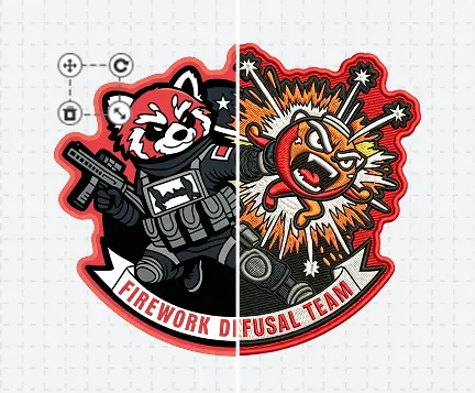 Firework Diffusal Team Template