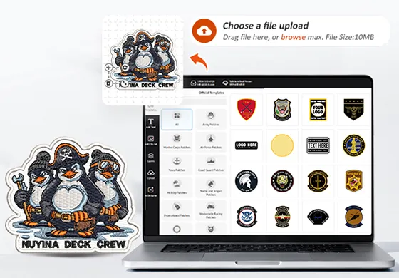 Design Custom Patches with Total Freedom