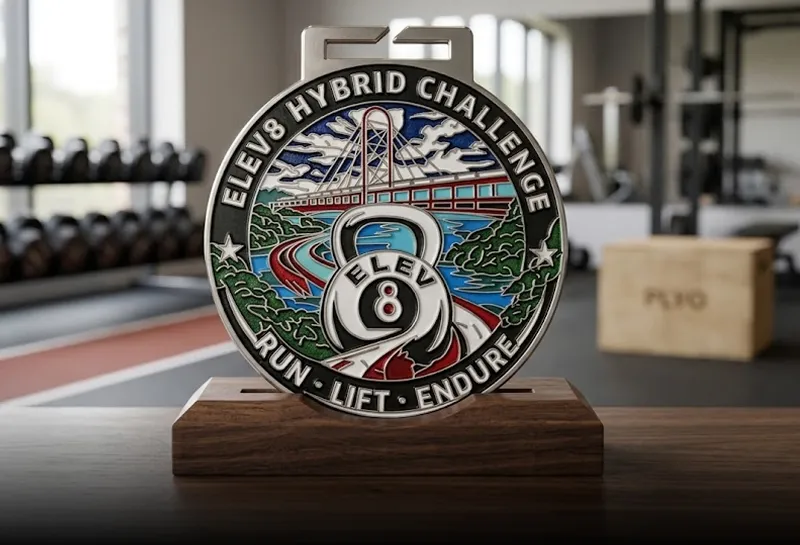 Intricate Custom Sports Medal