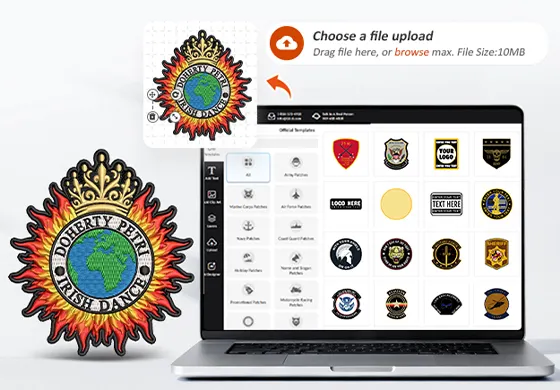 Easily Design Personalised Patches
