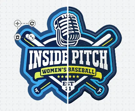 Baseball Patches Template