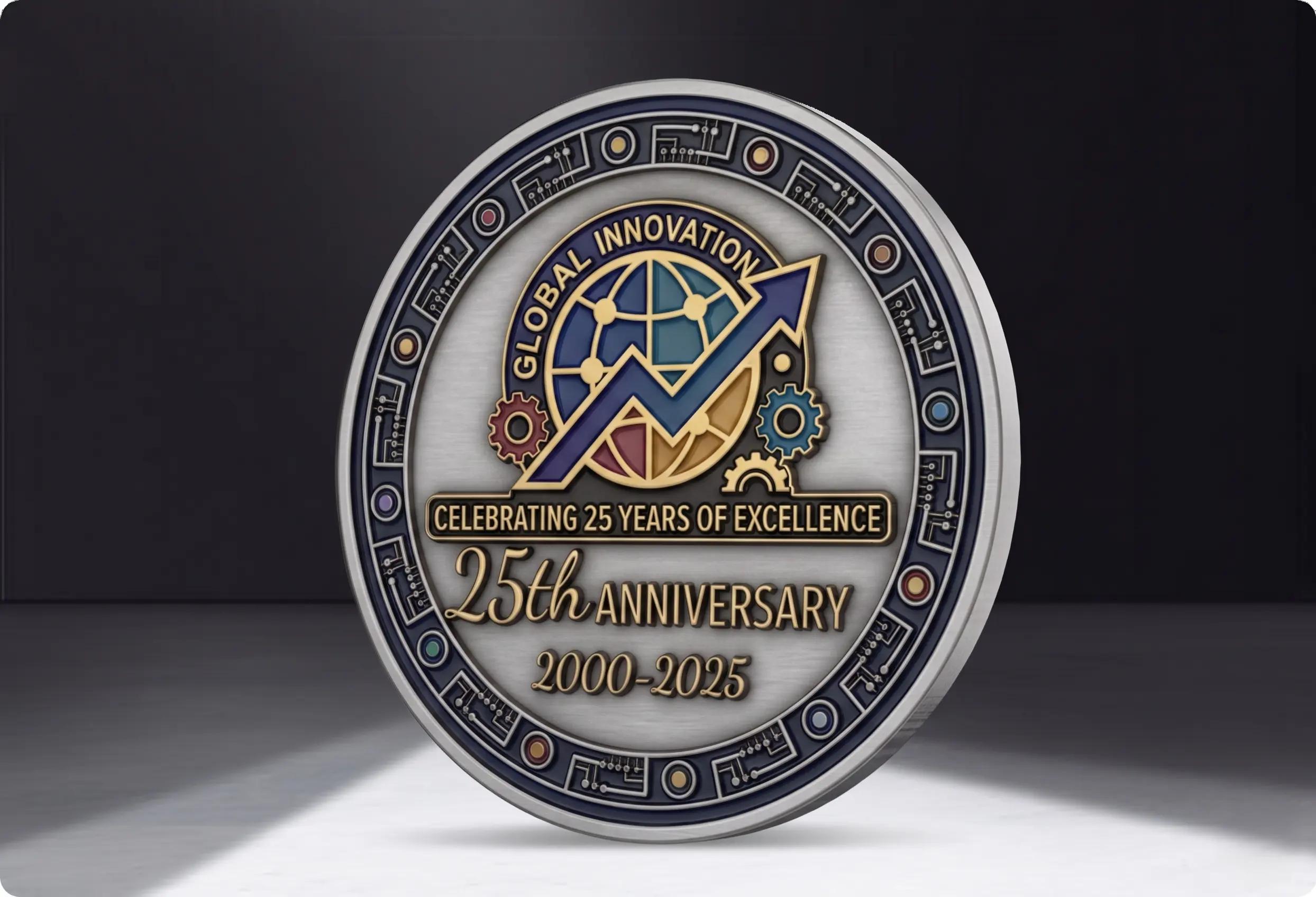 Soft Enamel Corporate Coins