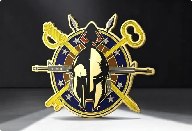 Enamel Commemorative Coins