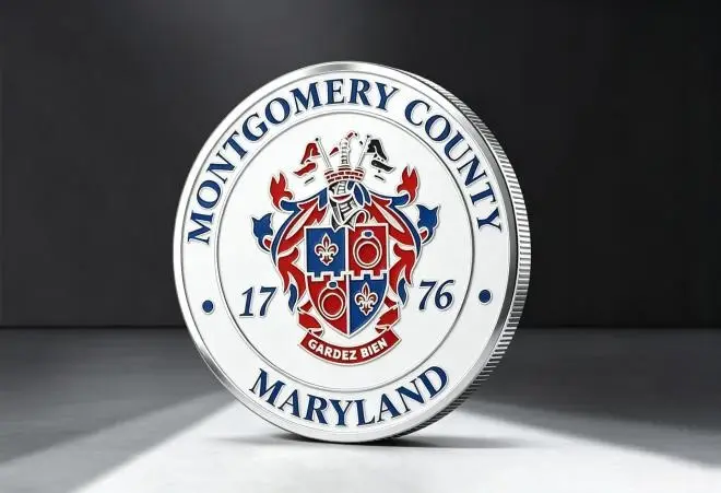 Hard Enamel Corporate Coins