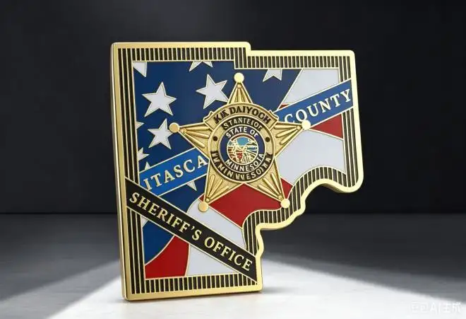 Enamel Law Enforcement Coins