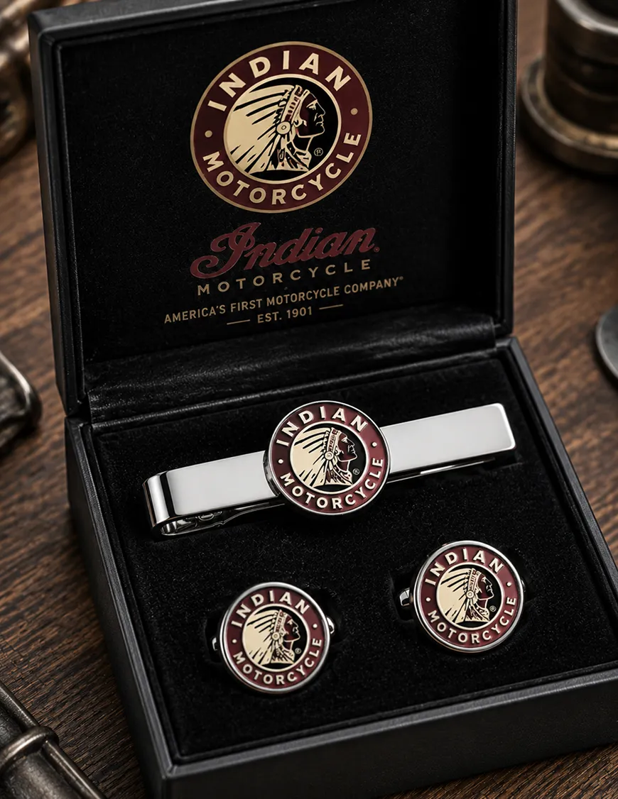 The Executive Collection: Tie Clip, Cufflinks & Lapel Pin Set