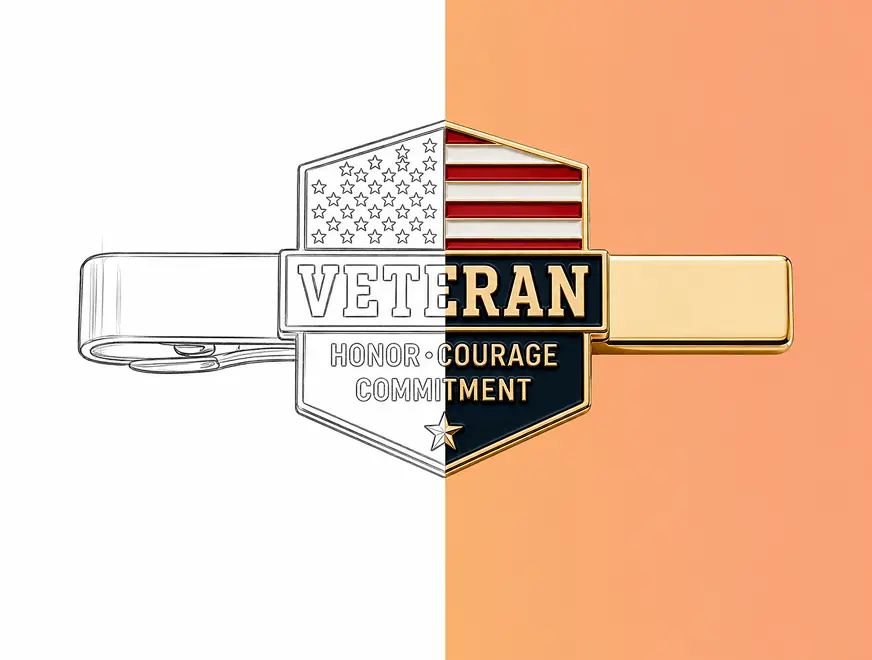 make your own tie clips