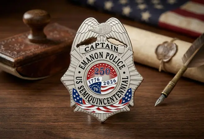 Police Pin Production