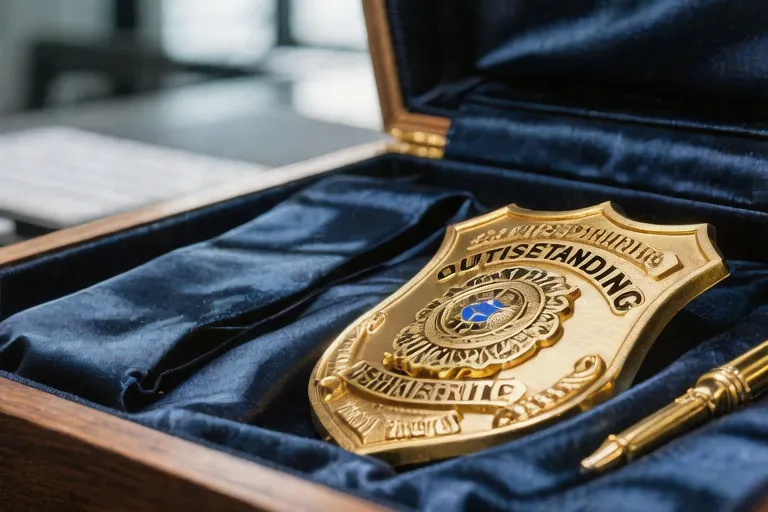 custom police badge