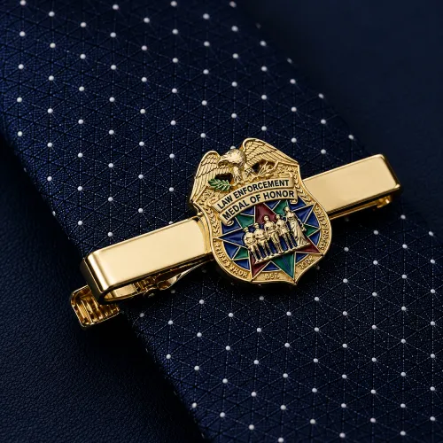 Soft Enamel Tie Bar