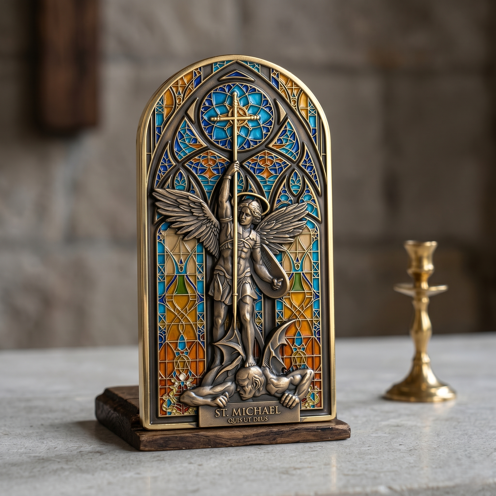 Archangel Michael Christian Prayer Coins Archangel Michael Christian Prayer Coins