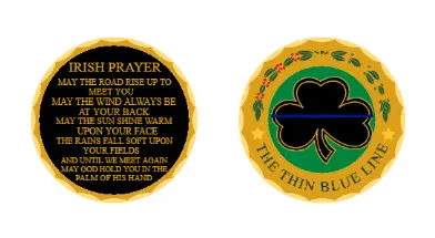 Irish Prayer Blessing Coins Irish Prayer Blessing Coins