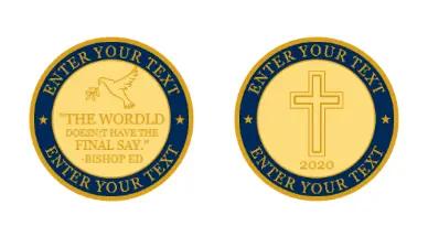 Inspirational Christian Keepsake Coins Inspirational Christian Keepsake Coins