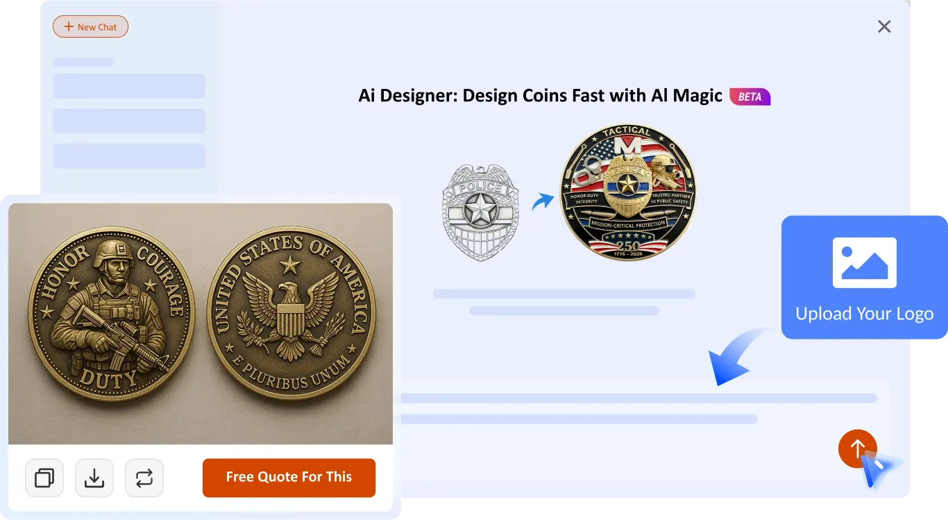 AI pin generator