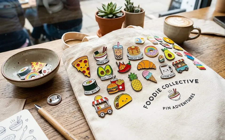 Food Lapel Pins Food Lapel Pins