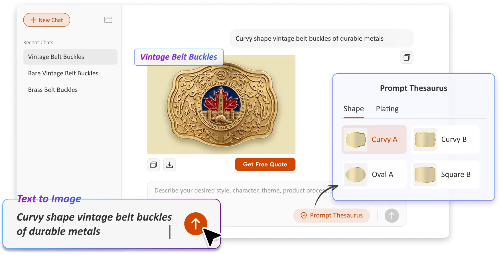 Free Text to Image Art AI Belt Buckle Generator Free Text to Image Art AI Belt Buckle Generator