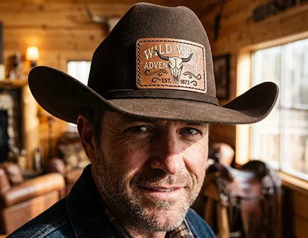 Cowboy Hat Patches