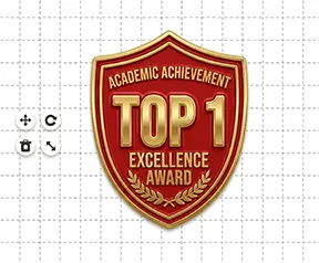 Awards Enamel Pin Template Awards Enamel Pin Template