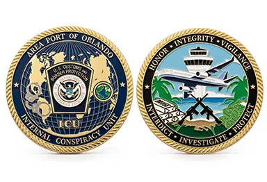 Interdiction & Investigation Coins