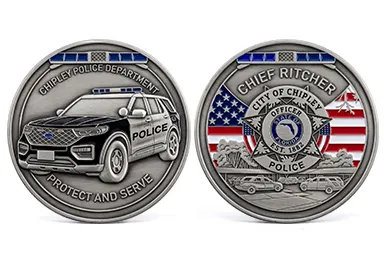 City Police Chiefs Coins
