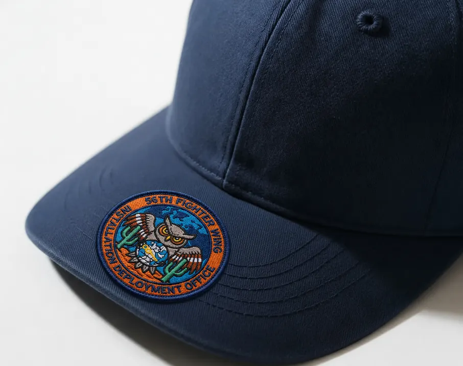 Custom Iron On Hat Patches