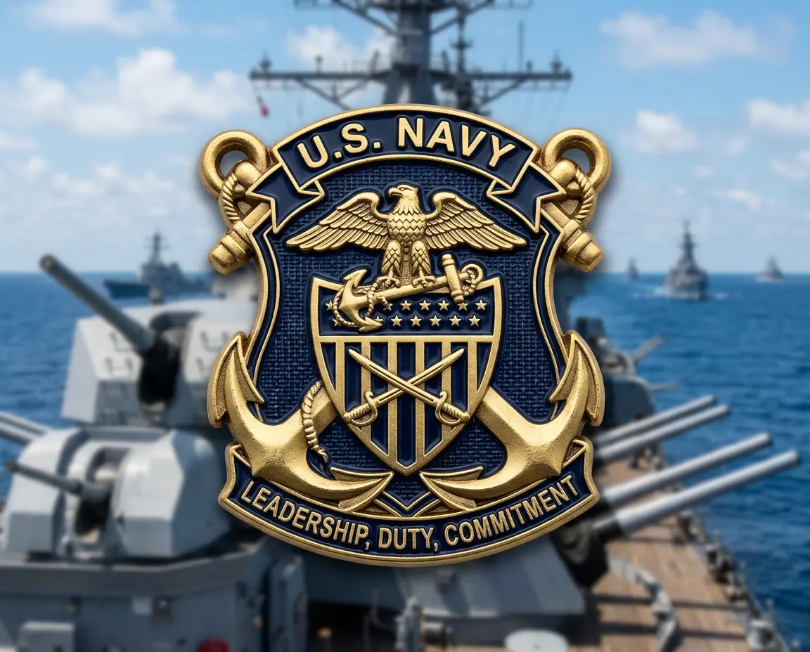 Navy Pins Navy Pins