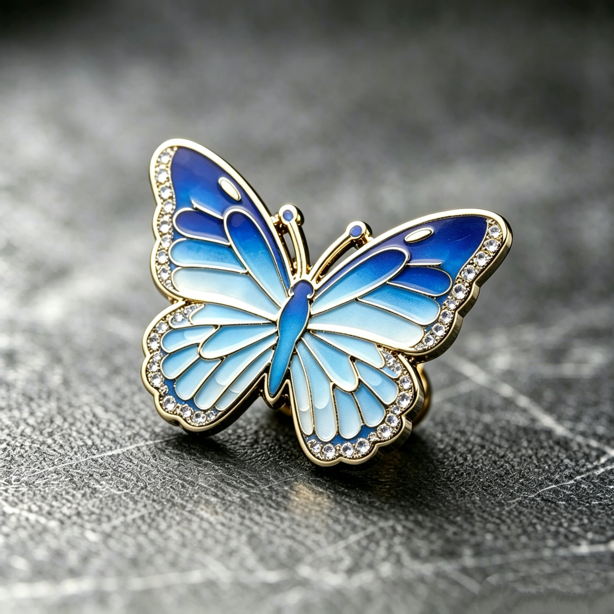 Butterfly rhinestone lapel pins Butterfly rhinestone lapel pins