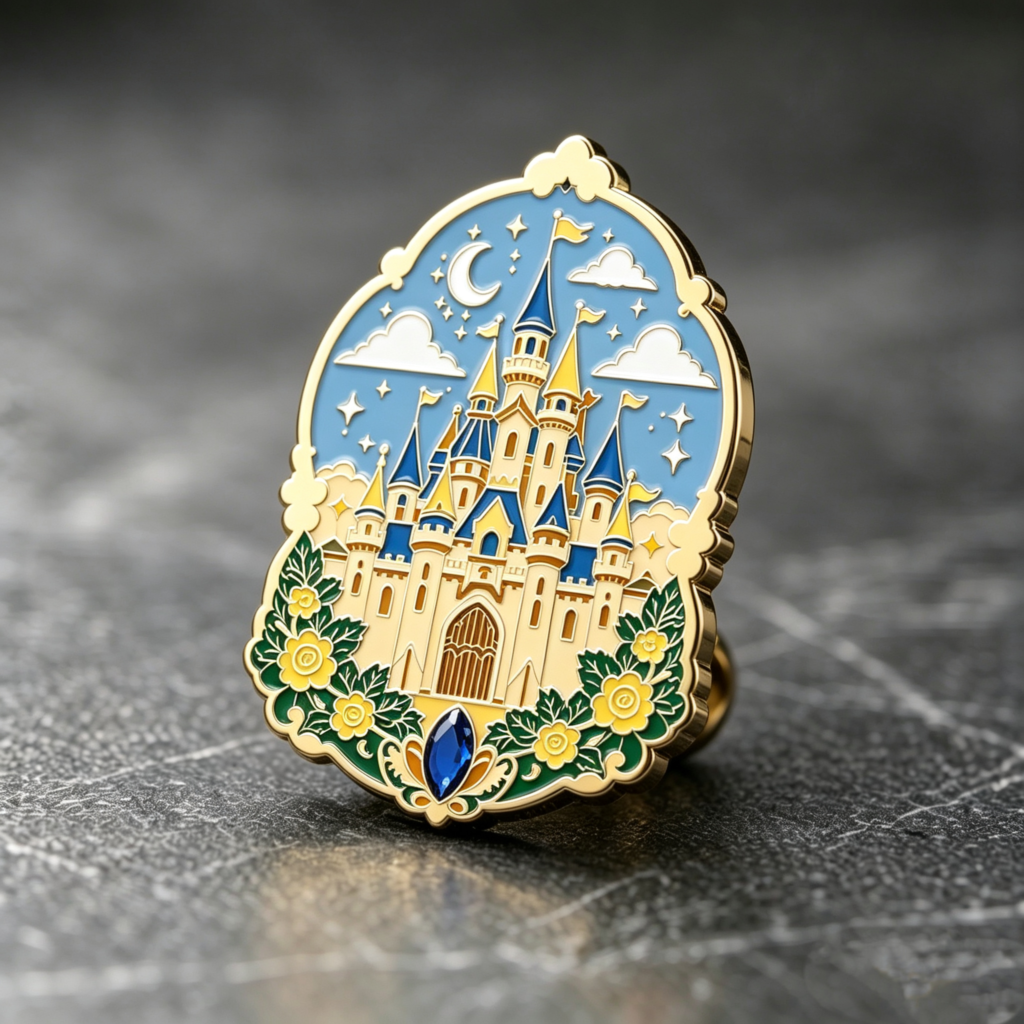 Custom rhinestone pins Custom rhinestone pins