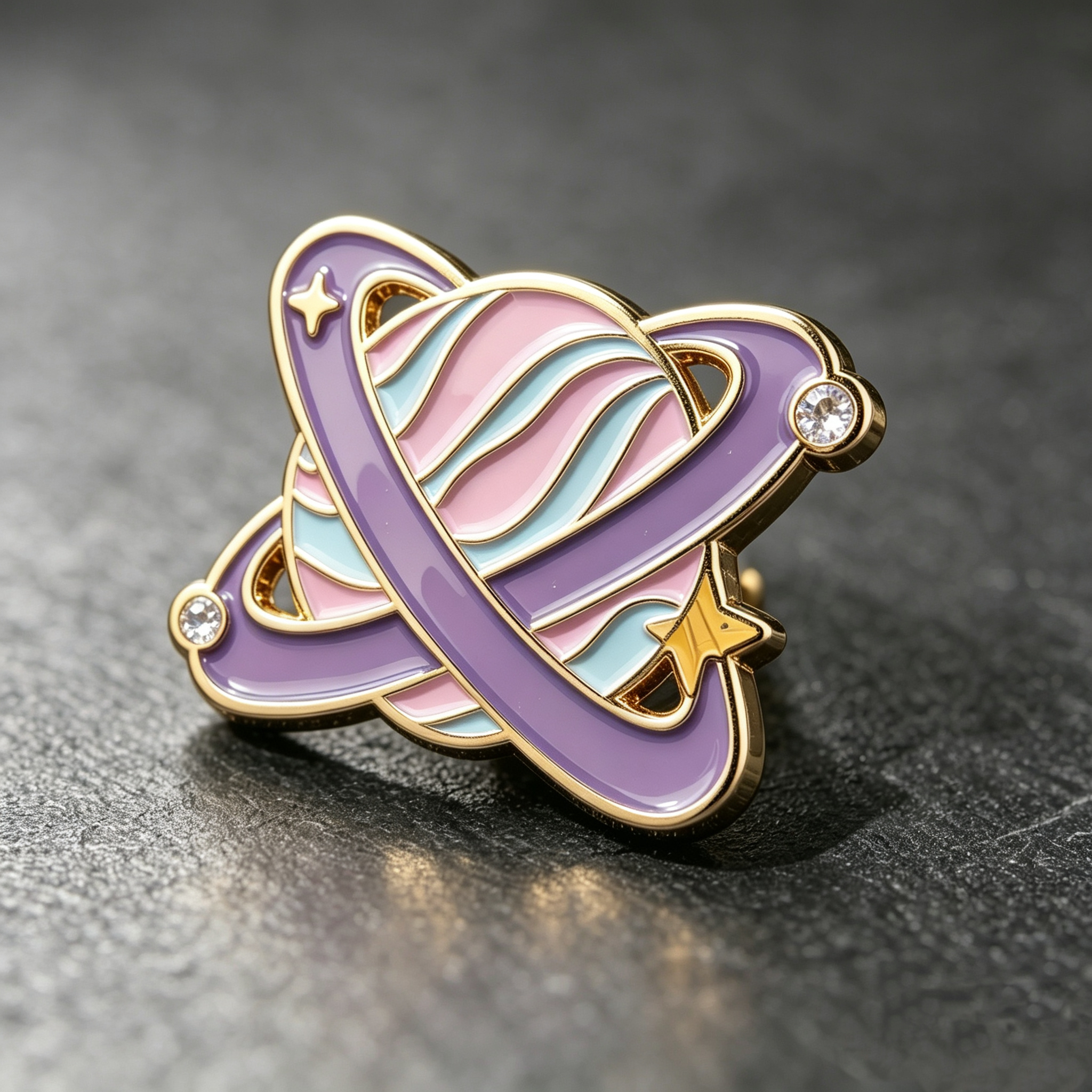 Planet rhinestone pins Planet rhinestone pins