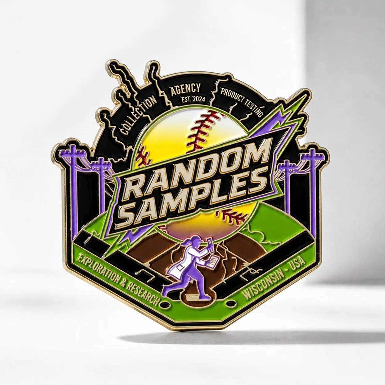 Custom Trading Pin Sample Custom Trading Pin Sample