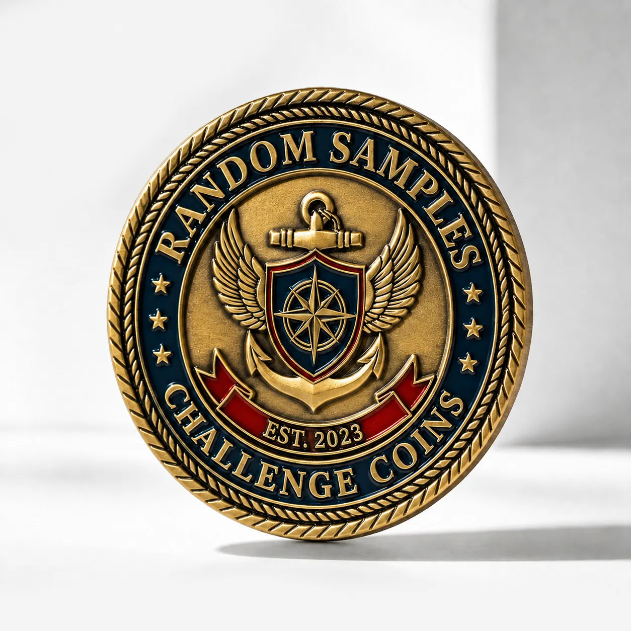 Custom Challenge Coin Sample Custom Challenge Coin Sample