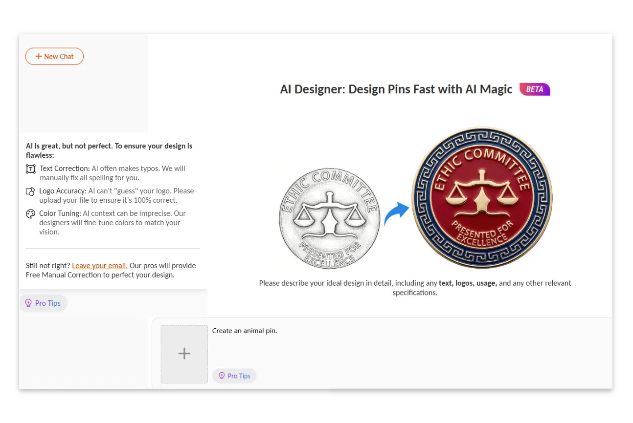 AI-Powered Pin Designer AI-Powered Pin Designer