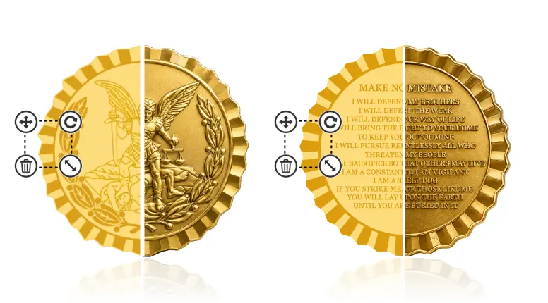 Christian Patriot Challenge Coins