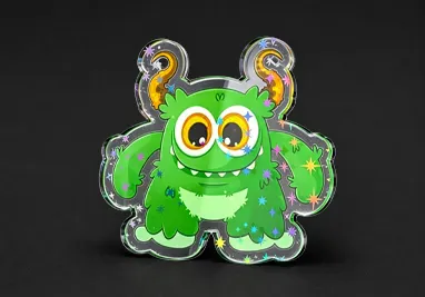 Acrylic Pins Holographic Acrylic Pins Holographic