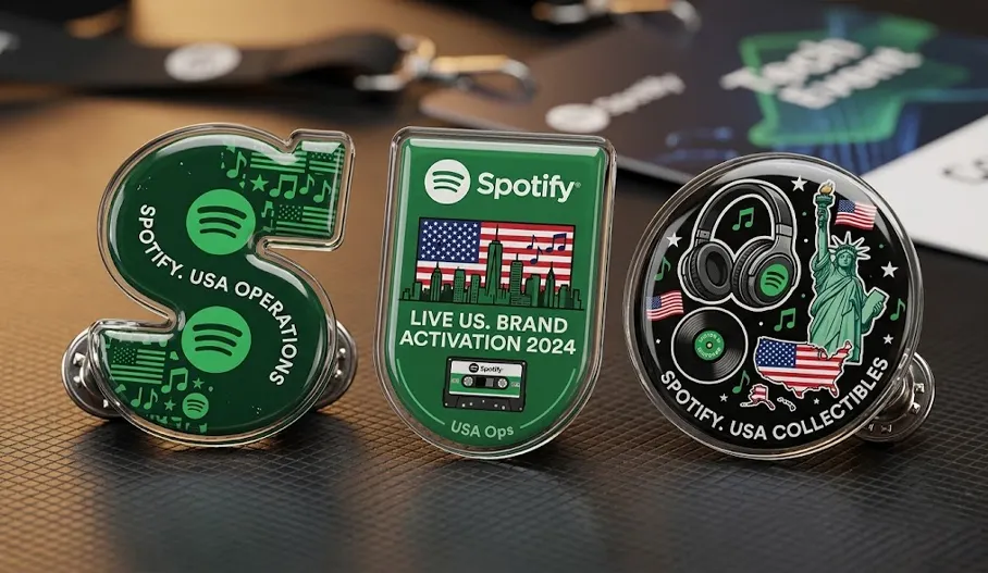 Spotify Acrylic Pins Spotify Acrylic Pins