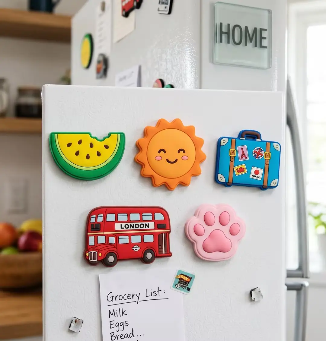 Custom PVC Refrigerator Magnets PVC Refrigerator Magnets