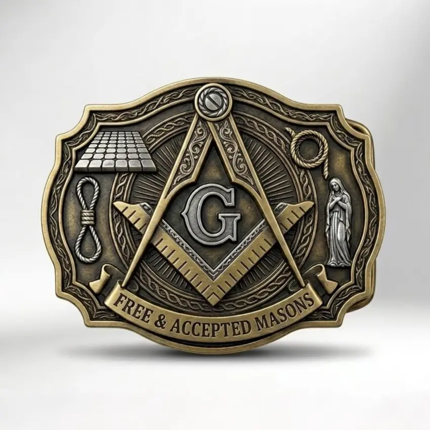 Custom Masonic Belt Buckles Custom Masonic Belt Buckles