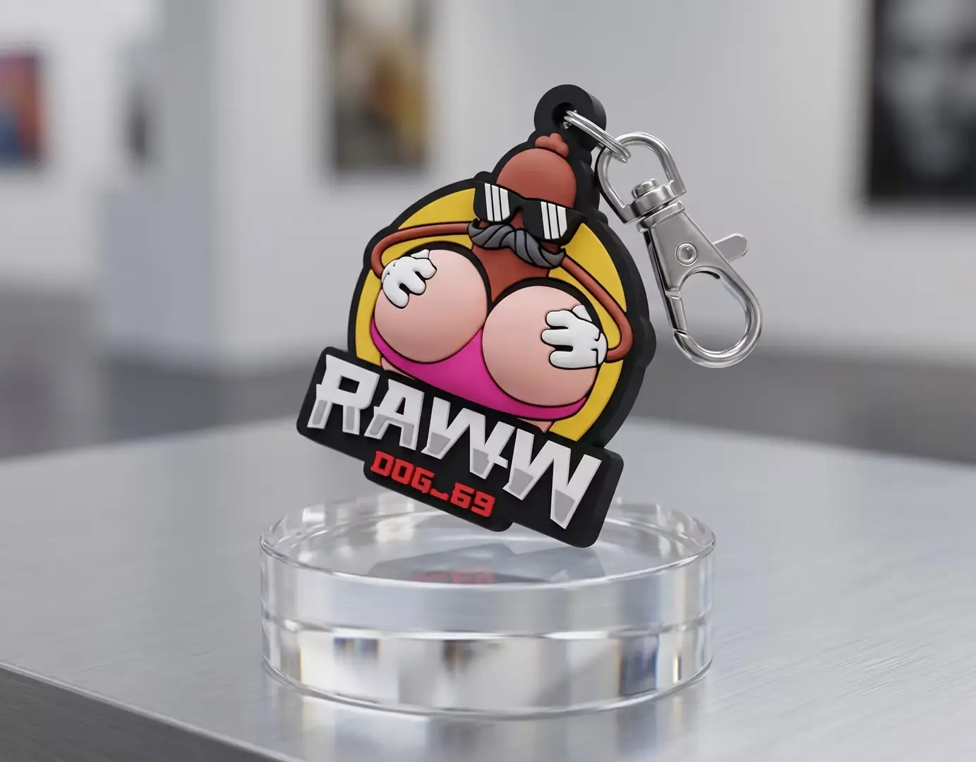custom cool 3D pvc keychain custom cool 3D pvc keychain