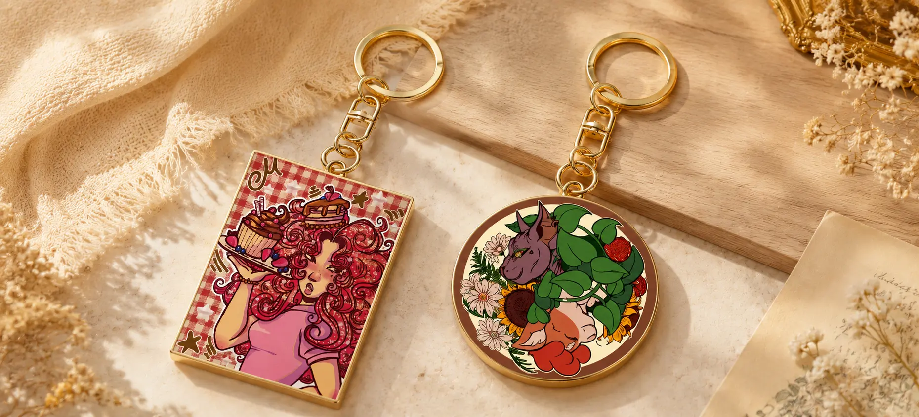 Custom Printing Keychains