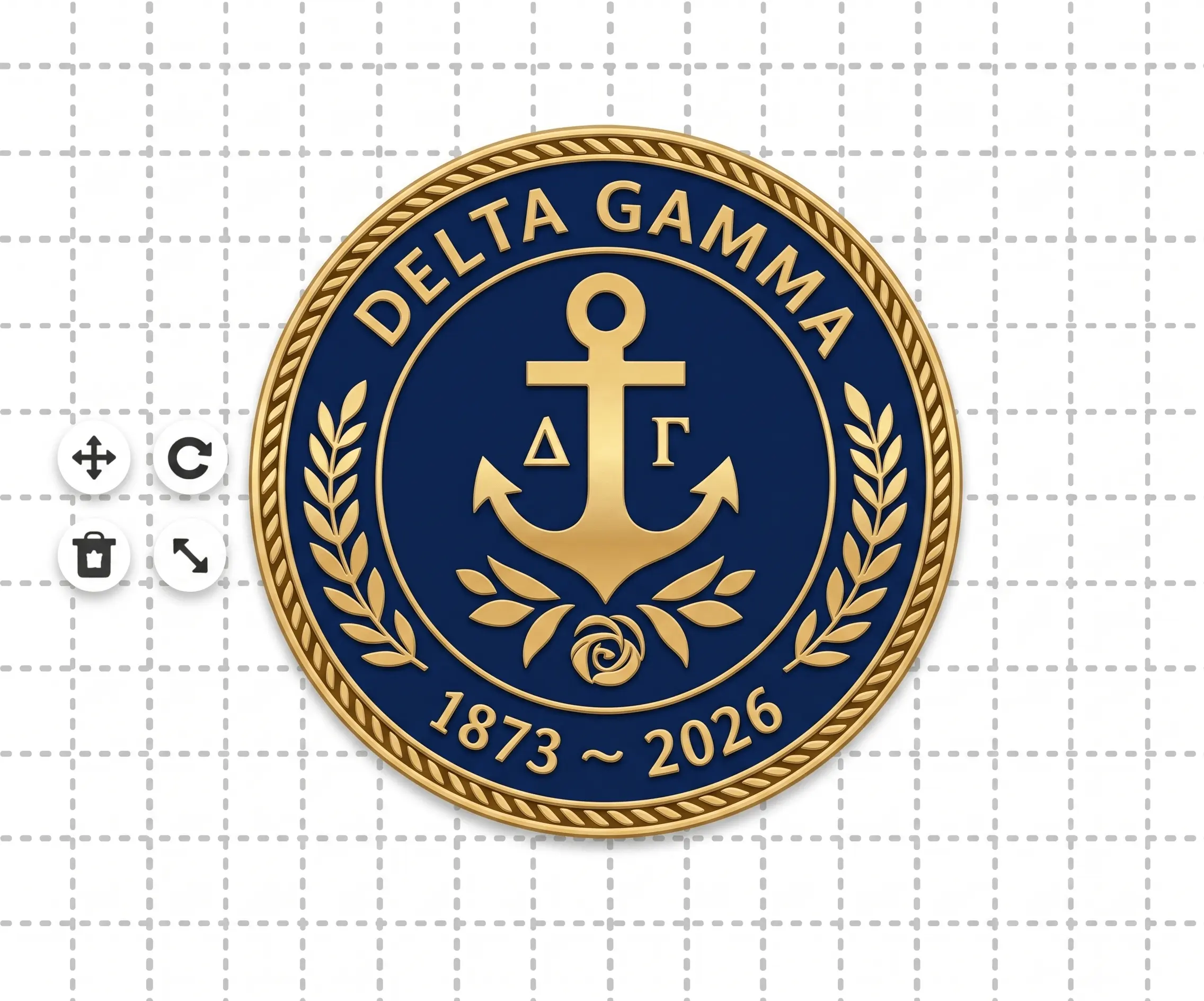 Logo-based Pin Template Logo-based Pin Template
