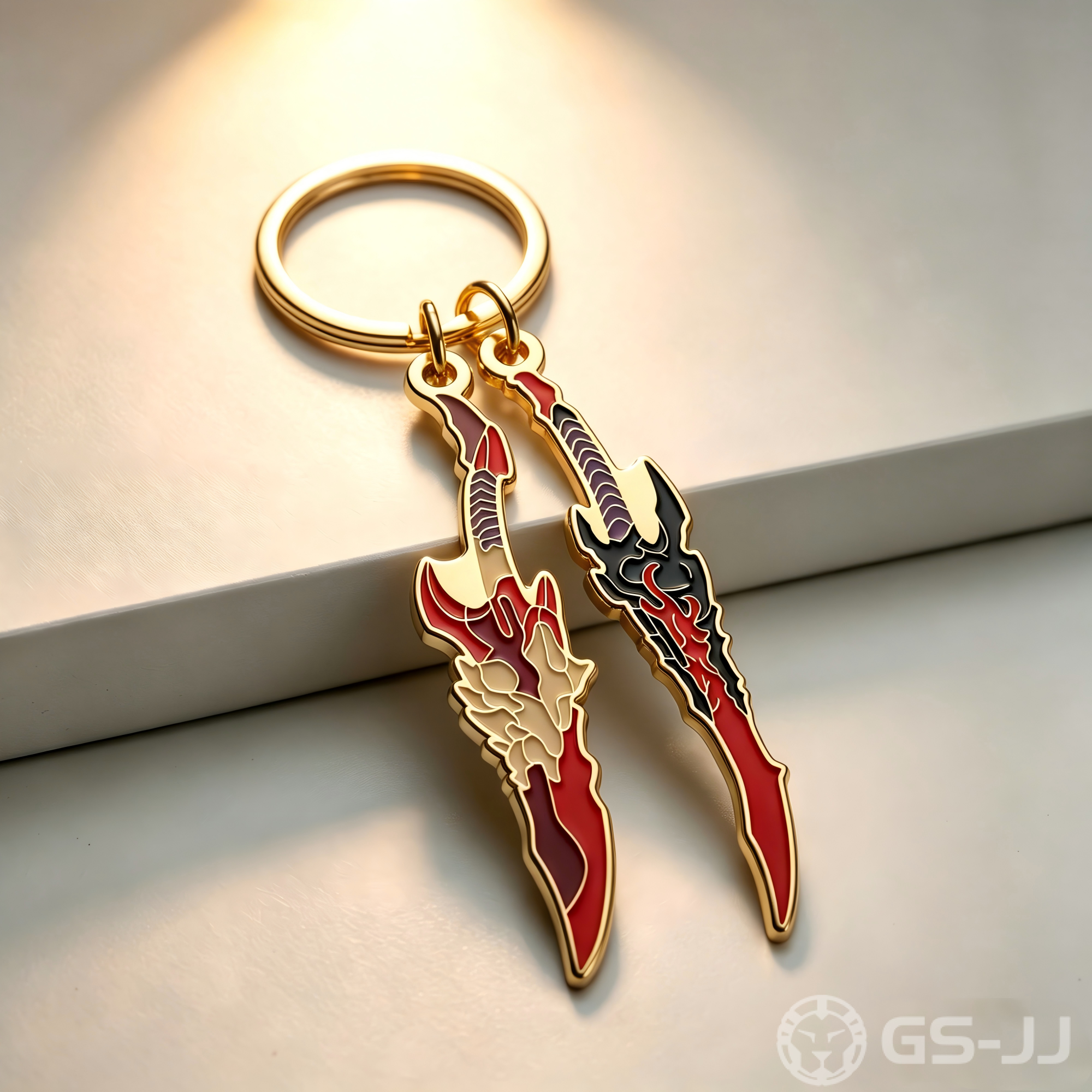 Anime sword design soft enamel keychain Anime sword design soft enamel keychain