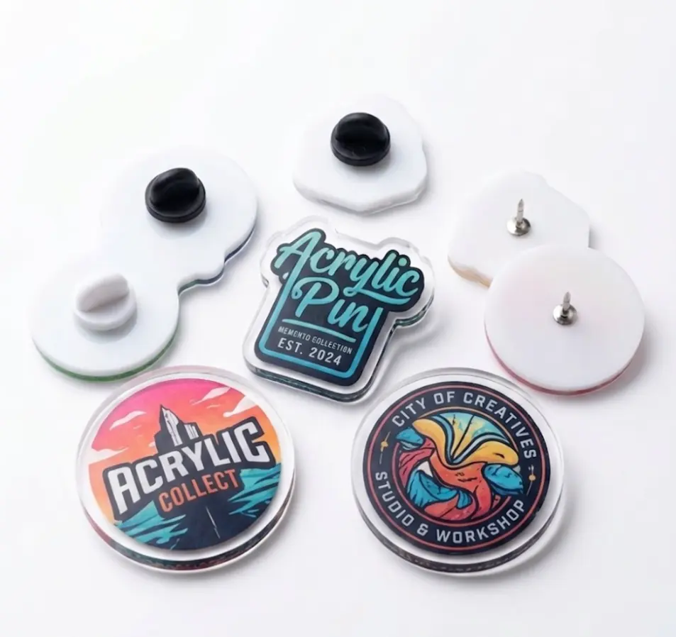 Acrylic Pins Acrylic Pins