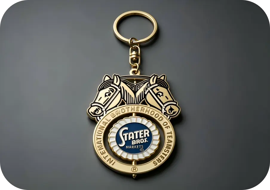 Spinner custom metal keychain Spinner custom metal keychain