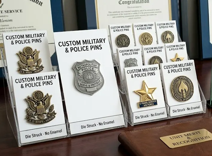 Military Pins • Police Pins